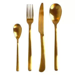 Couverts dorés