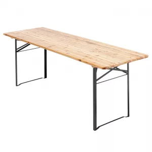 Table brasserie bois clair